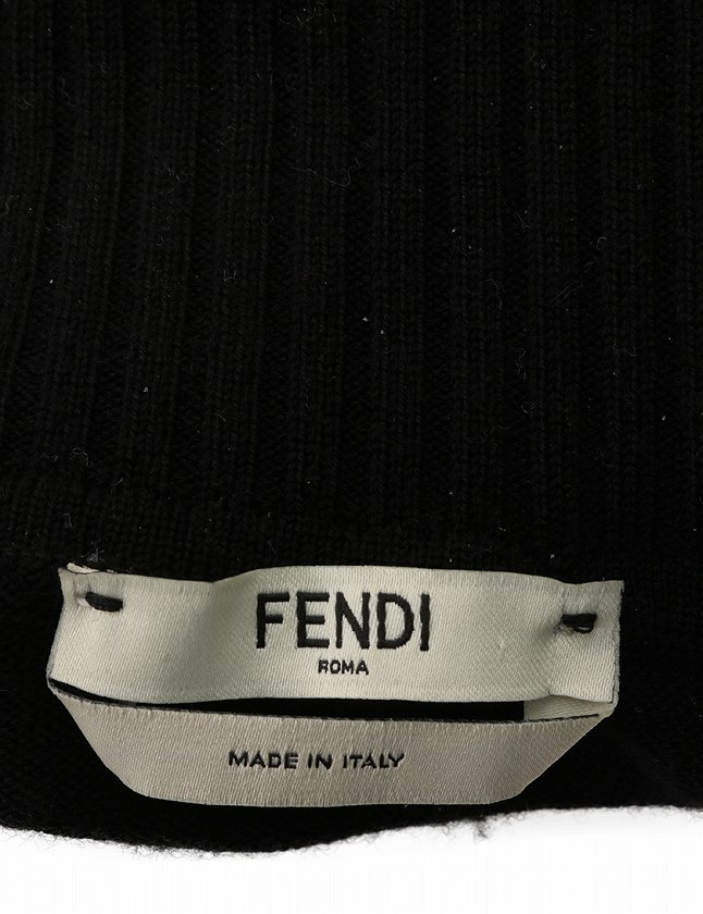 フェンディ FENDI ニット セーター モンスター 黒 ブラック