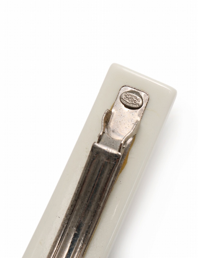 シャネル CHANEL バレッタ ヘアアクセサリー ココマーク 白 マルチ