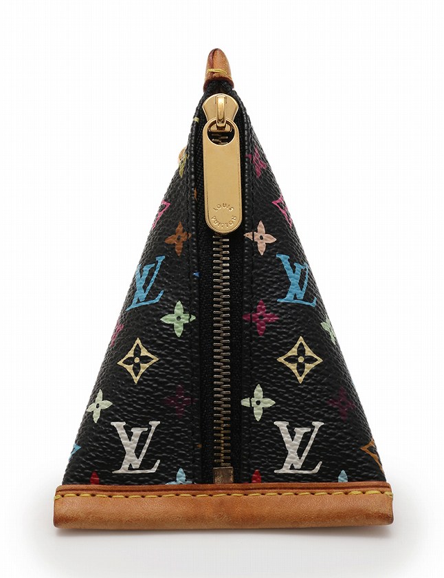 ルイヴィトン LOUIS VUITTON コインケース ベルランゴ モノグラム マルチカラー ノワール 黒 ブラック 小物 レザー M58029 キーリング付き レディース