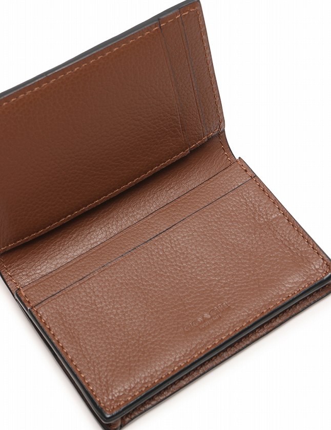コーチ Coach カードケース 名刺入れ 茶色 ブラウン 小物 レザー F メンズ 114 ベクトルパーク