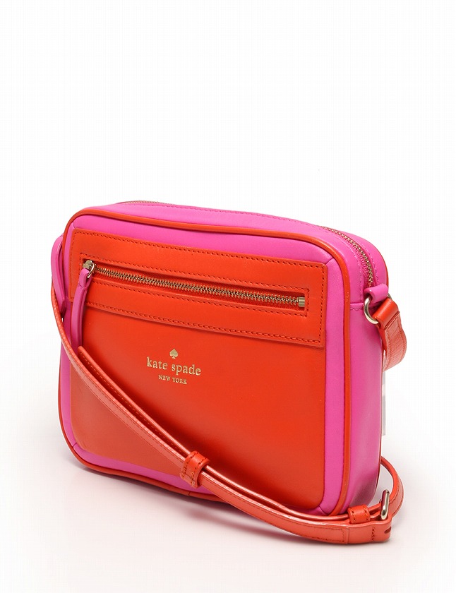 ケイトスペード KATE SPADE ショルダーバッグ ポシェット オレンジ 