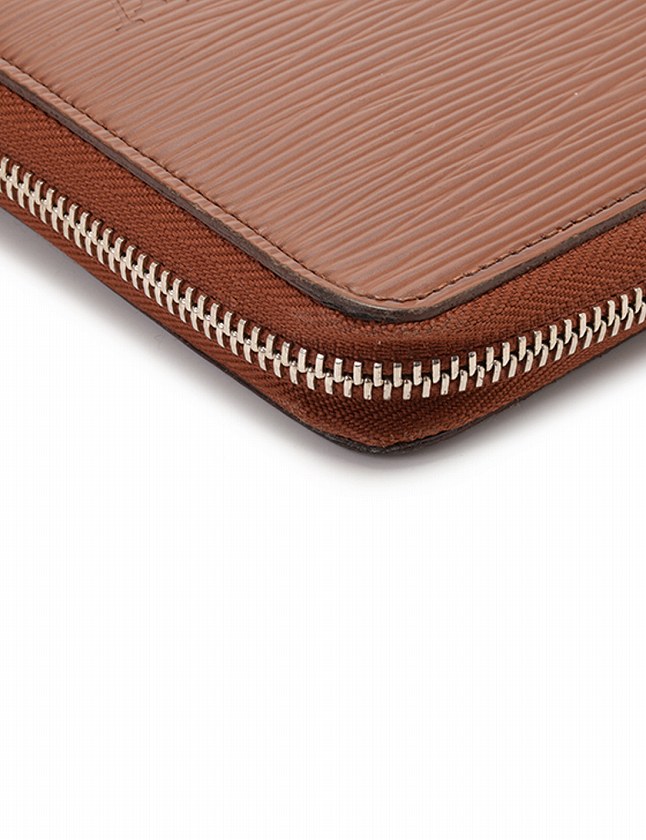 ルイヴィトン LOUIS VUITTON 長財布 ジッピーウォレット カカオ
