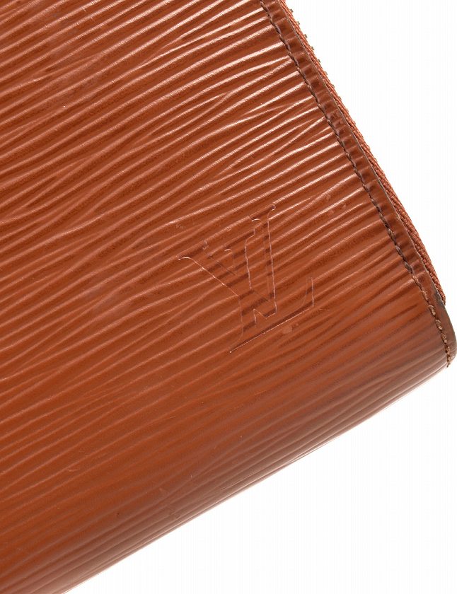 ルイ・ヴィトン Louis Vuitton 長財布 エピ ブラウン ルイヴィトン エピ 長財布 茶色 ブラウン ジッピーウォレット