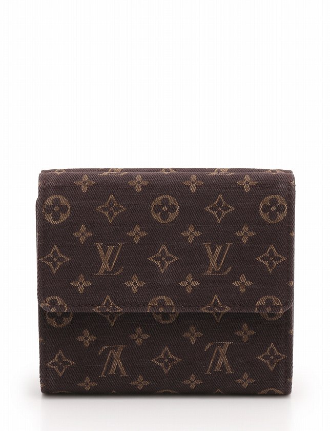 ルイヴィトン LOUIS VUITTON ポルトフォイユ エリーズ 財布 Wホック 