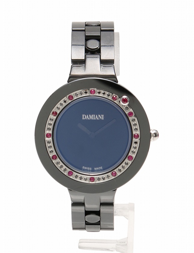 ダミアーニ DAMIANI 腕時計 ベルエポック 黒 ブラック ネイビー