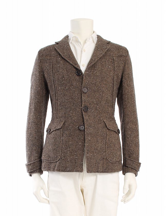 BOTTEGA VENETA ベージュ ウールジャケット BOTTEGA VENETA ベージュ ウールジャケット