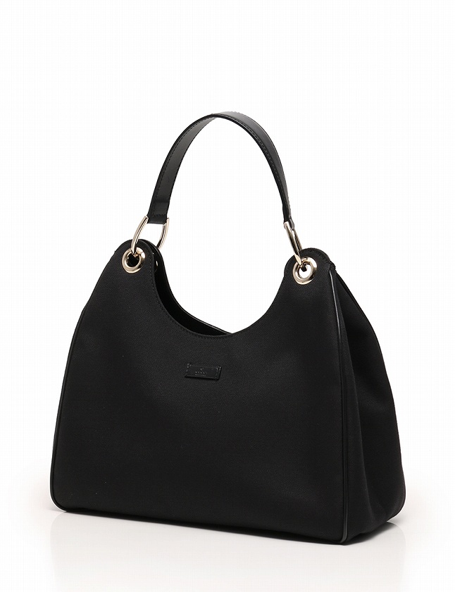 GUCCI ブラックショルダーバッグ GUCCI グッチ GG柄 ショルダーバッグ ホーボー 肩掛け バッグ GG