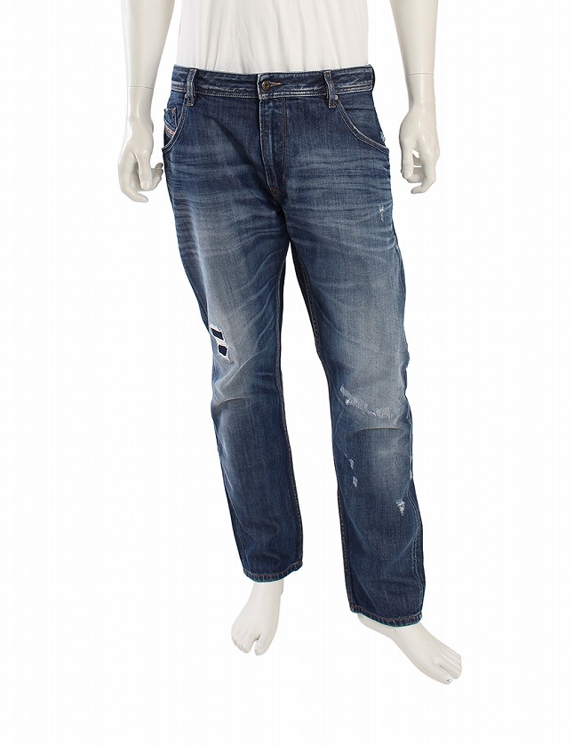 ディーゼル DIESEL デニムパンツ ジーンズ 青 ブルー 36インチ 