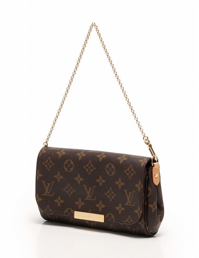 ルイヴィトン Louis Vuitton ショルダーバッグ ハンドバッグ フェイボリット Pm モノグラム 茶色 ブラウン レザー チェーン M 2way レディース 114 ベクトルパーク