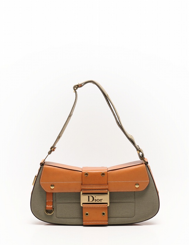 クリスチャンディオール Christian Dior ショルダーバッグ カーキ 