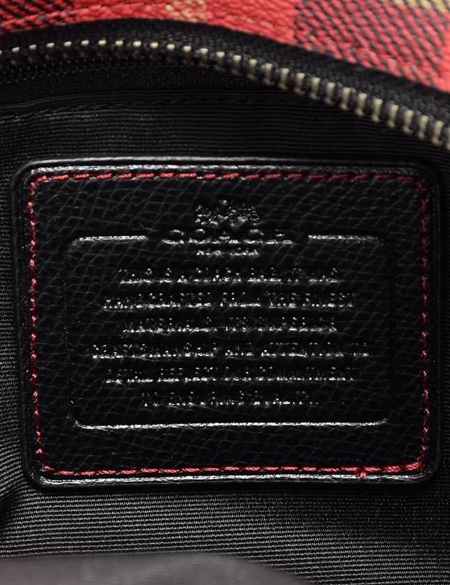 コーチ COACH バックパック リュック ミニ トゥルーレッドマルチ 赤