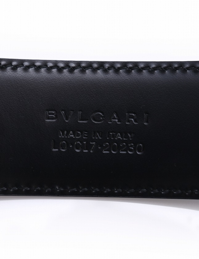 ブルガリ BVLGARI ベルト 革ベルト ブルガリブルガリ 黒