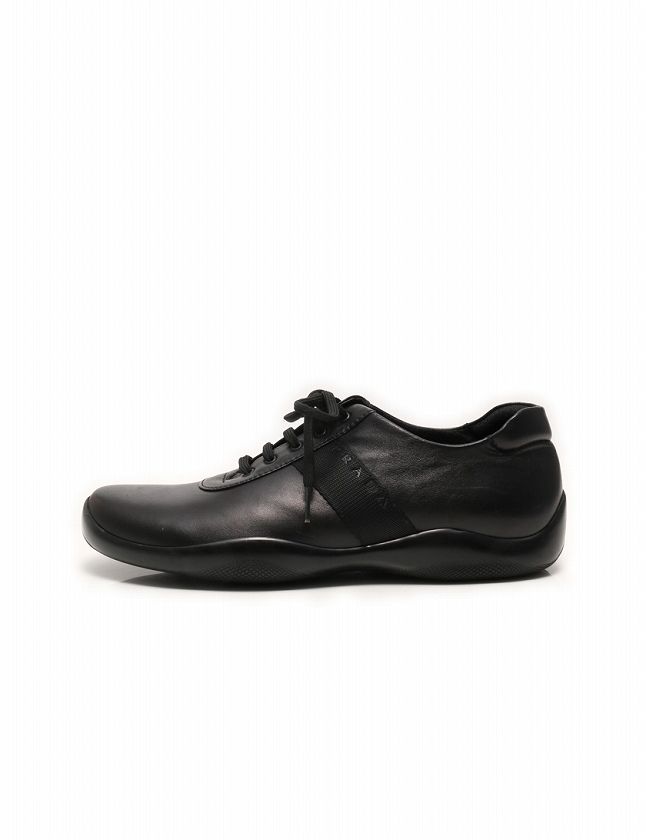 プラダスポーツ PRADA SPORT スニーカー 黒 ブラック 28cm シューズ 
