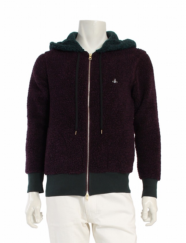 ヴィヴィアンウエストウッドマン Vivienne Westwood MAN パーカー ボア 