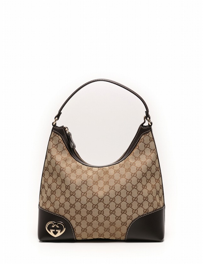 グッチ GUCCI ショルダーバッグ ラブリー ベージュ ダークブラウン GG