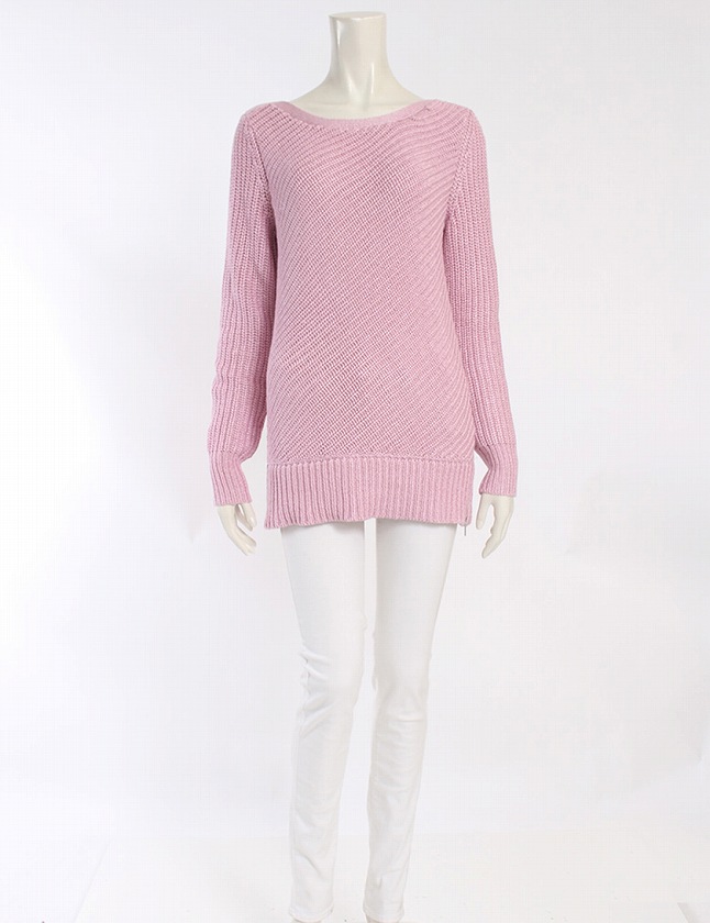 カルバンクライン CALVIN KLEIN ニット セーター ピンク S トップス 