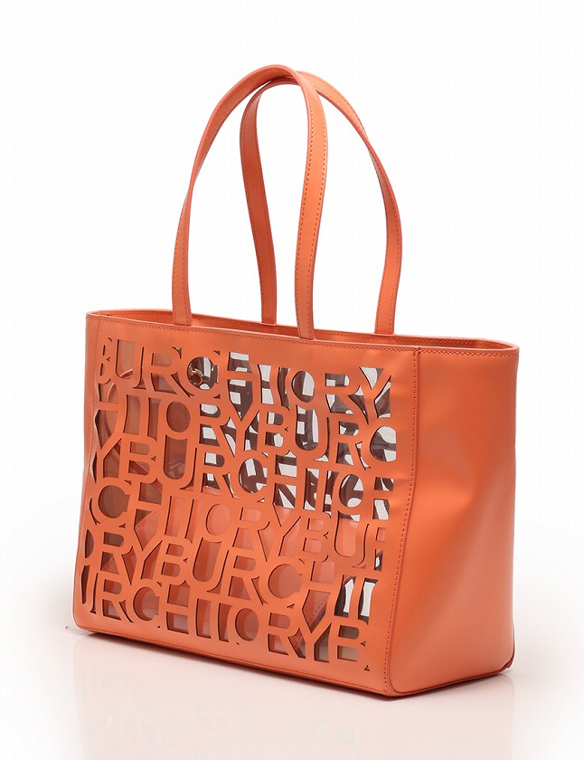 TORY BURCH トートバッグ オレンジ TORY BURCH(トリーバーチ 