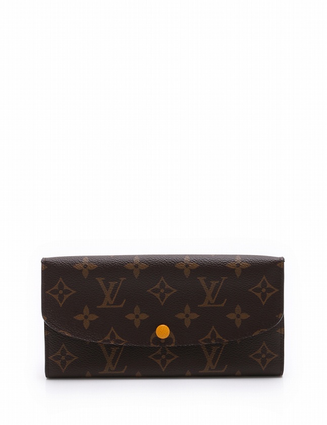 ルイヴィトンポルトフォイユ・エミリー 二つ折り長財布モノグラムM61535