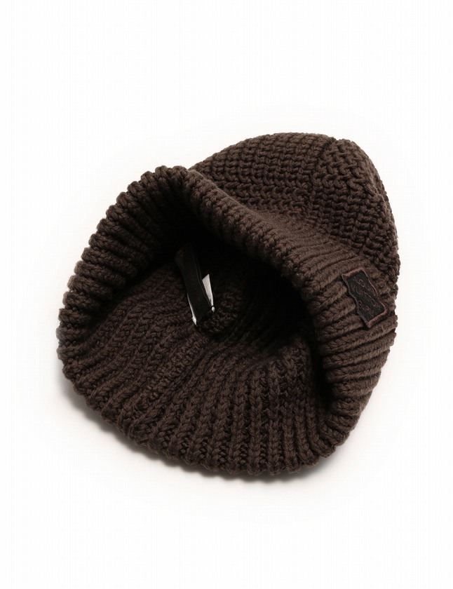 ルイヴィトン LOUIS VUITTON ニット帽 ニットワッチ 帽子 茶色