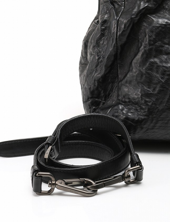 プラダ PRADA ハンドバッグ ショルダーバッグ 黒 ブラック