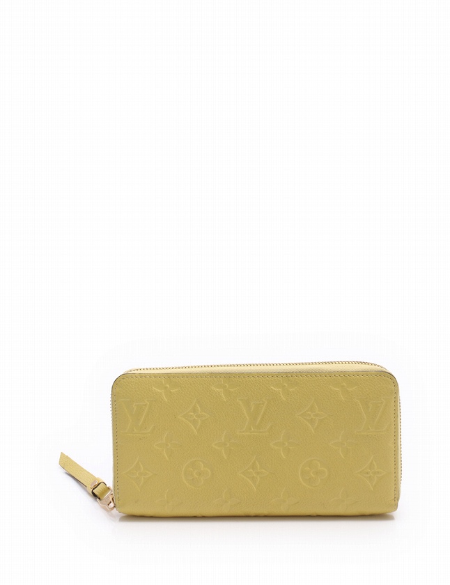 ルイヴィトン LOUIS VUITTON 長財布 ジッピーウォレット シトリン 黄色 