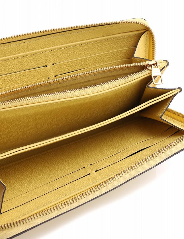ルイヴィトン LOUIS VUITTON 長財布 ジッピーウォレット シトリン 黄色 