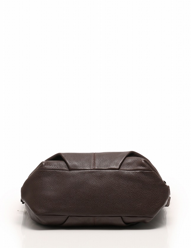 コーチ COACH ショルダーバッグ 茶色 ダークブラウン レザー F15064