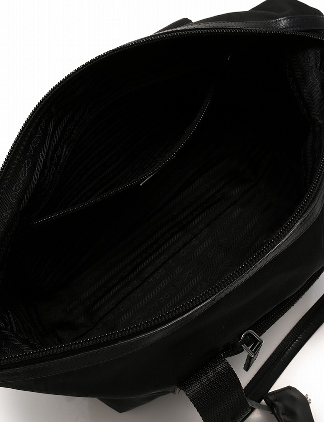 プラダ PRADA ハンドバッグ ミニボストンバッグ 黒 ブラック