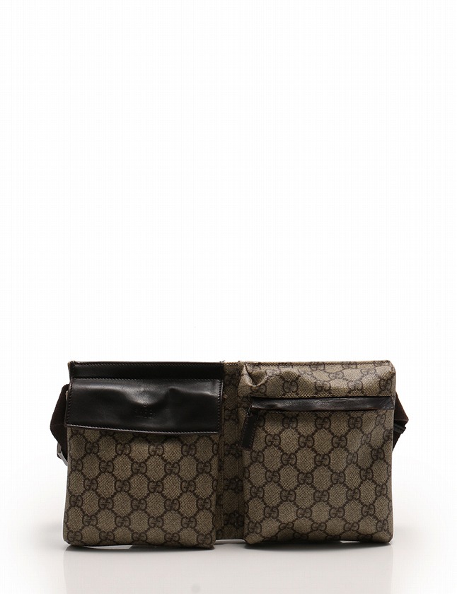 グッチ GUCCI ウエストバッグ ボディバッグ GGプラス ベージュ ダーク 