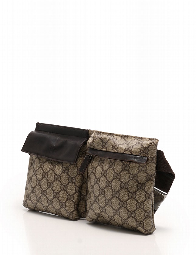 GUCCI ボディバッグ ベージュ/ブラウン 保存袋付き 【公式通販】
