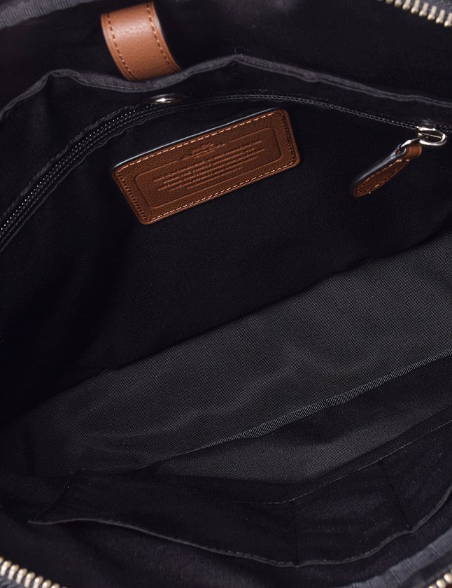 コーチ COACH ビジネスバッグ ブリーフケース ショルダーバッグ 茶色