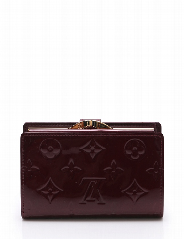 ルイヴィトン　ヴェルニ　財布　ポルトフォイユ　ヴィエノワ　アマラントM91524 楽天市場】LOUIS VUITTON ルイヴィトン ヴェルニ 二つ折り財布