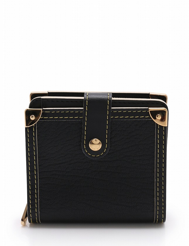 ルイヴィトン LOUIS VUITTON 財布 二つ折り コンパクトジップ ノワール 