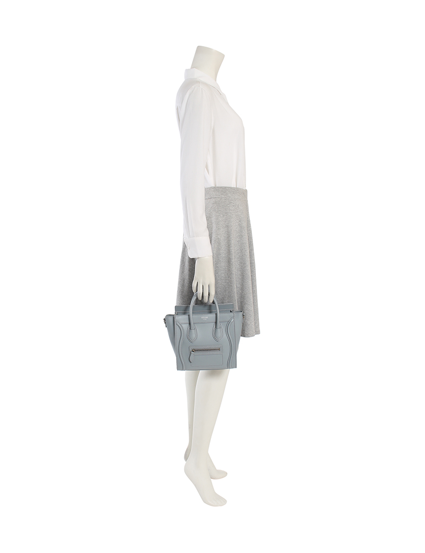 セリーヌ CELINE ハンドバッグ ショルダーバッグ ラゲージ ナノ 
