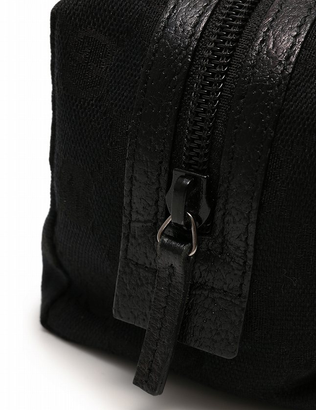グッチ GUCCI ポーチ 化粧ポーチ 黒 ブラック 小物 GGキャンバス