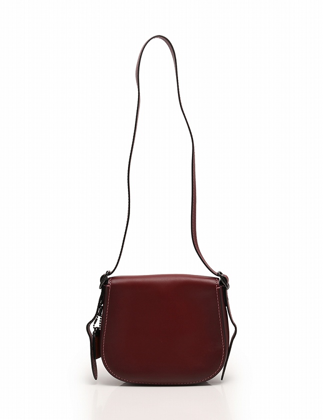 コーチ COACH ショルダーバッグ ポシェット サドルバッグ 23 ボルドー