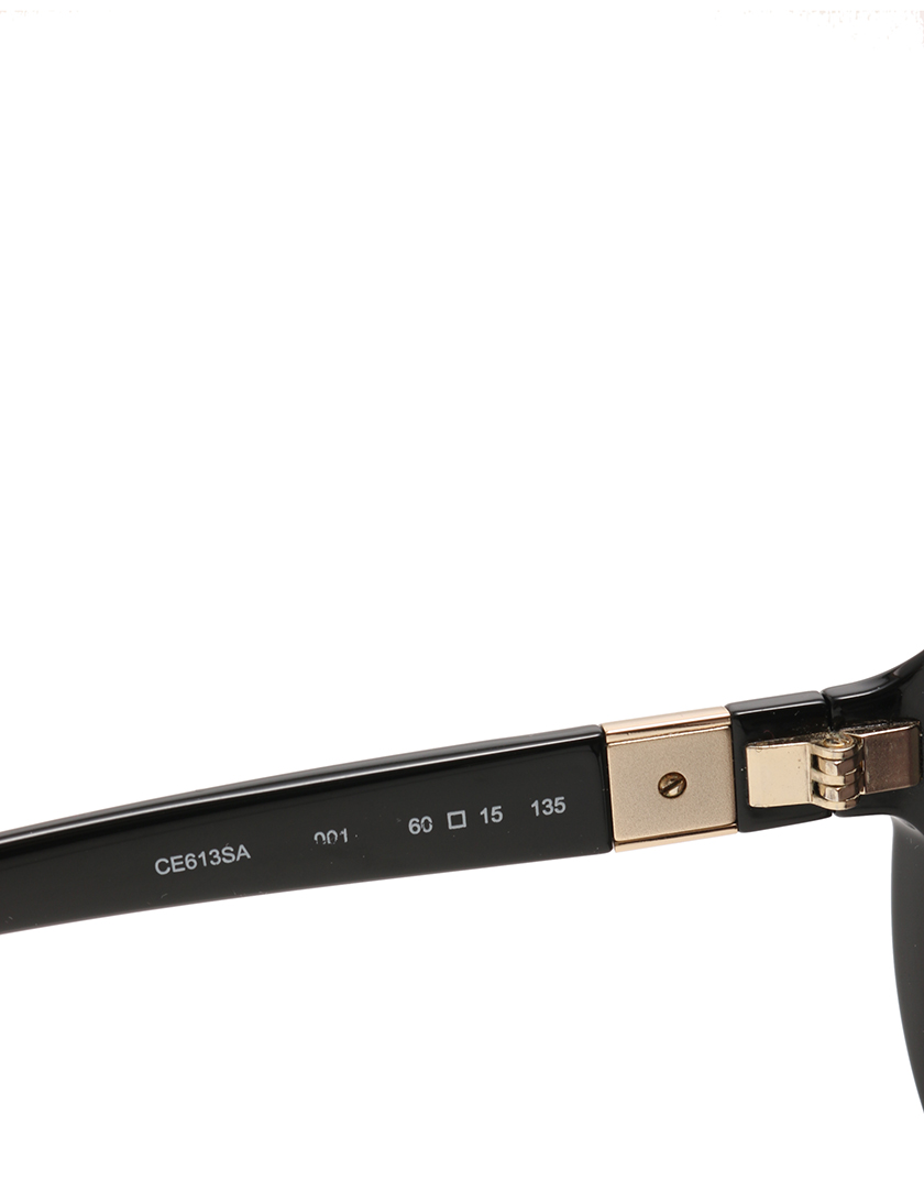 Chloé クロエ　サングラス ブラック クロエ CHLOE サングラス 黒 ダークグレー 小物 プラスチック オーバル