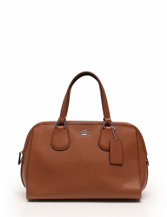 コーチ COACH ハンドバッグ ショルダーバッグ ノリータサッチェル 茶色 