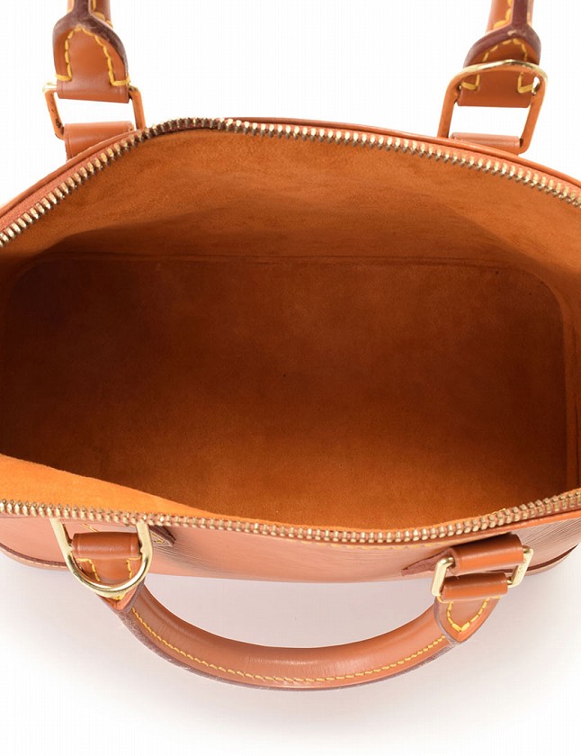 美品　Louis Vuitton エピ　アルマ　キャメル ルイヴィトン LOUIS VUITTON ハンドバッグ アルマ ジパング