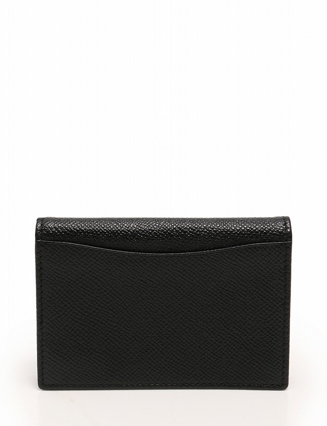 BVLGARI ブラックレザー 名刺入れ 箱付き BVLGARI ブルガリ 名刺入れ メンズ レディース ブルガリ・ブルガリ