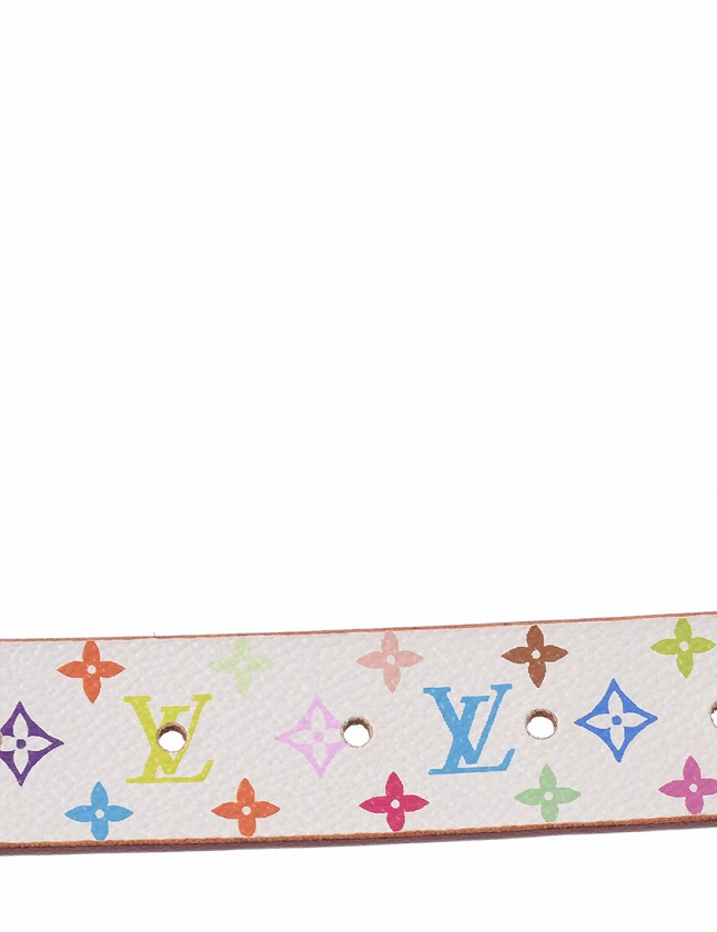 ルイヴィトン LOUIS VUITTON ベルト サンチュール モノグラム マルチ 