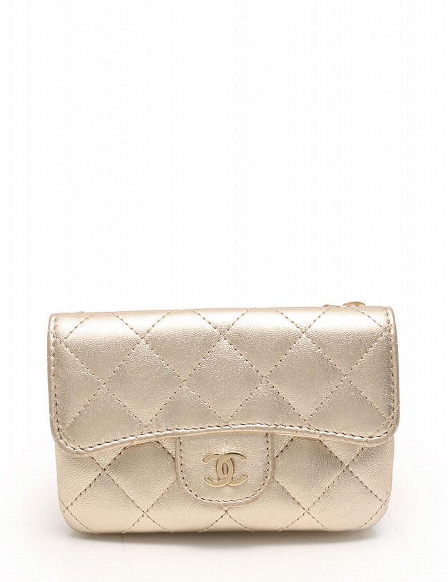 シャネル CHANEL コインケース 小銭入れ カードケース マトラッセ ココ 