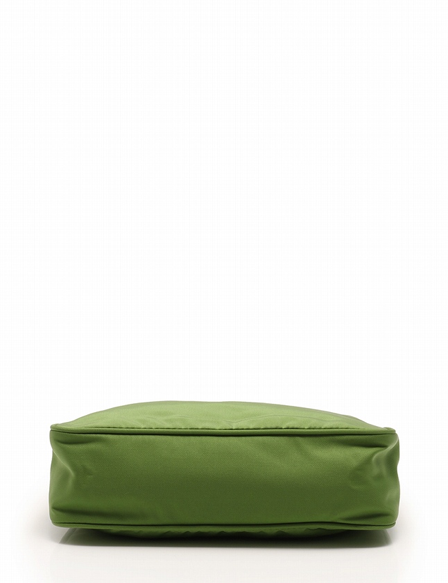 プラダ PRADA ハンドバッグ 黄緑 ライトグリーン ナイロン MV515