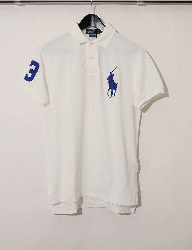ポロ ラルフローレン POLO RALPH LAUREN ポロシャツ ビッグポニー 白 