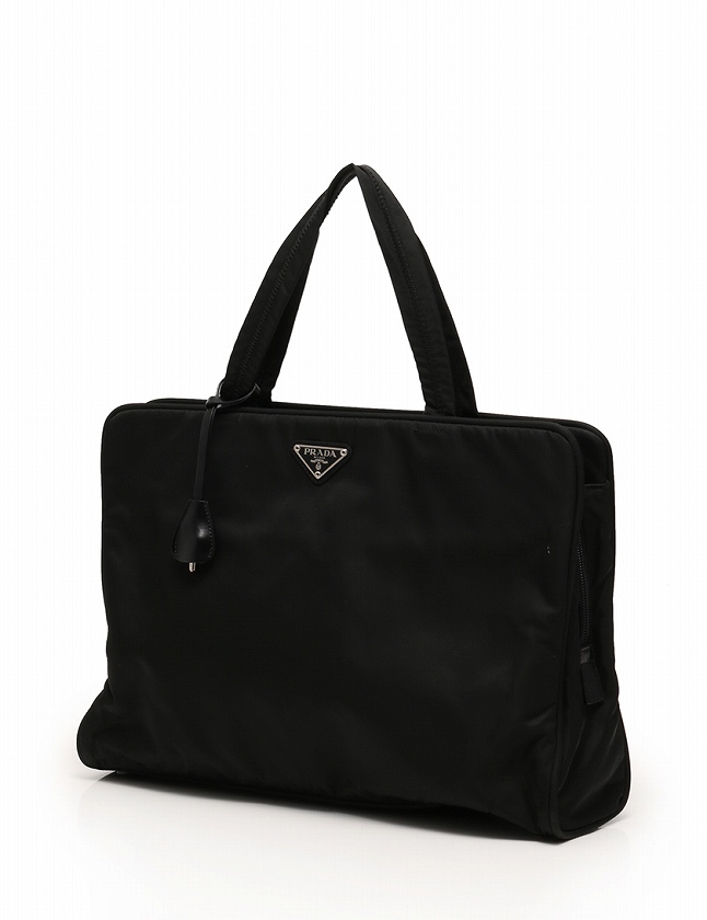 プラダ PRADA ビジネスバッグ ブリーフケース ハンドバッグ 黒 