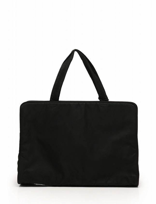 完売品 新品 PRADA プラダ クロシェット大 トートバッグ ブラック