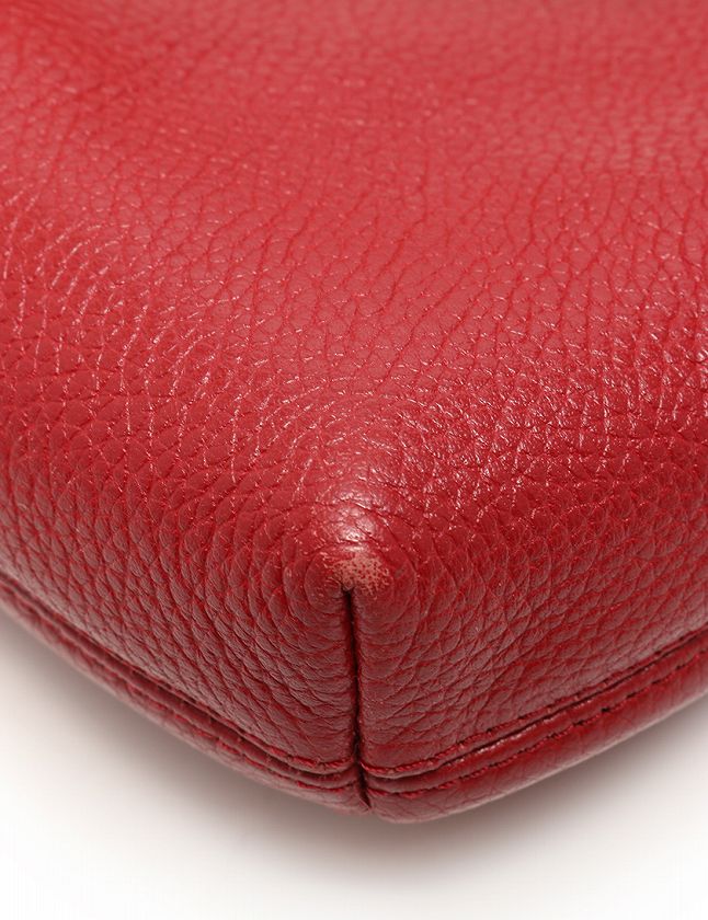 コーチ COACH ハンドバッグ ショルダーバッグ 赤 レッド レザー 33521