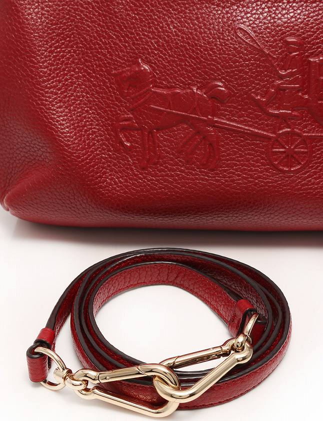 コーチ COACH ハンドバッグ ショルダーバッグ 赤 レッド レザー