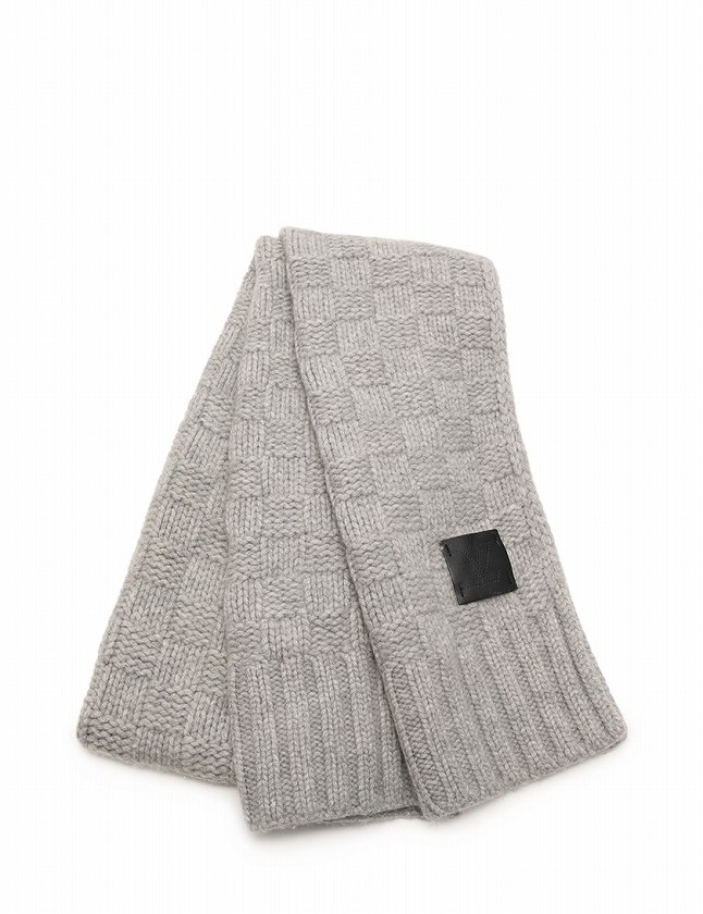 ルイヴィトン LOUIS VUITTON マフラー エシャルプ ヘルシンキ グレー 