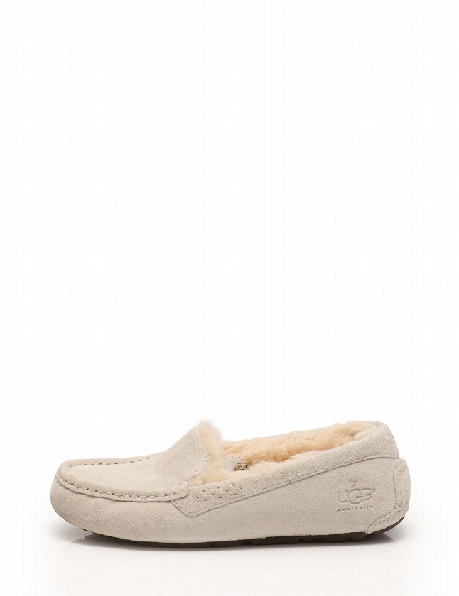 UGG ホワイト スエード モカシン23cm UGG ホワイト スエード モカシン23cm